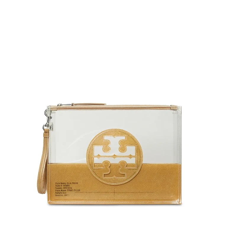 Tory Burch Ella Clear Pouch