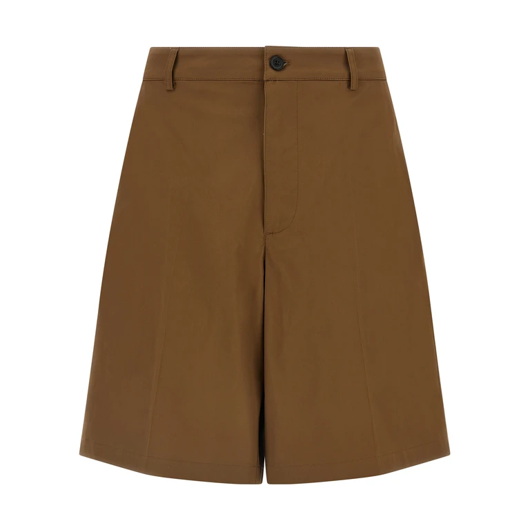 Department 5 Easy bermuda shorts Brown Cotton Bermuda - Men