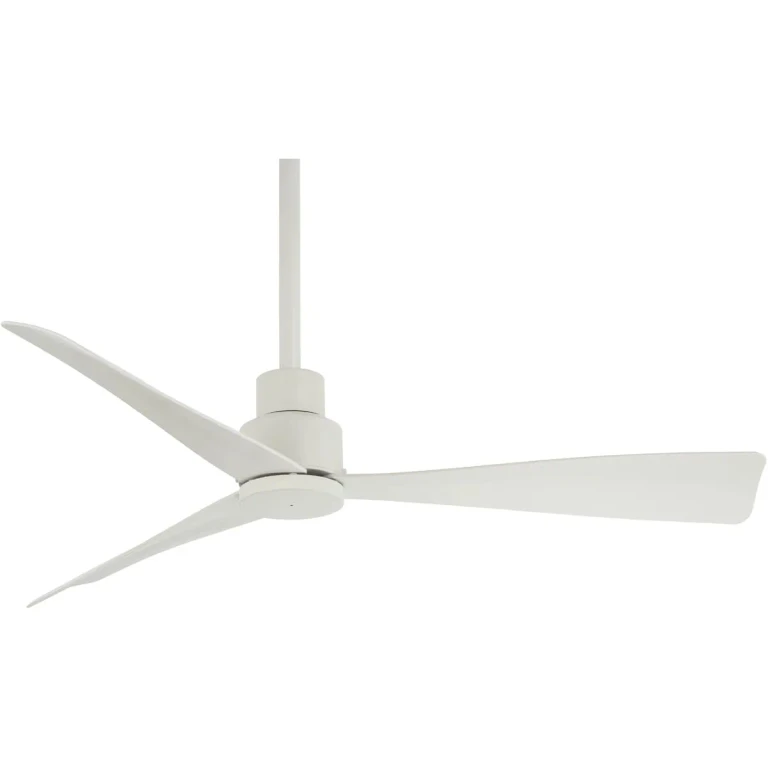 Minka-Aire Simple 44" Indoor/Outdoor Ceiling Fan in Flat White