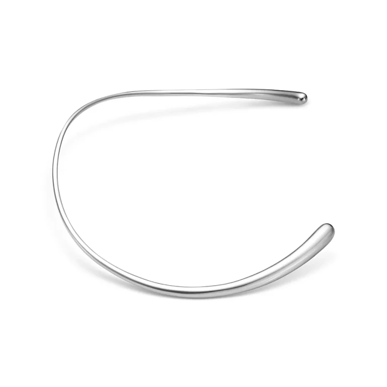 Georg Jensen Sterling Silver Mercy Ring Necklace