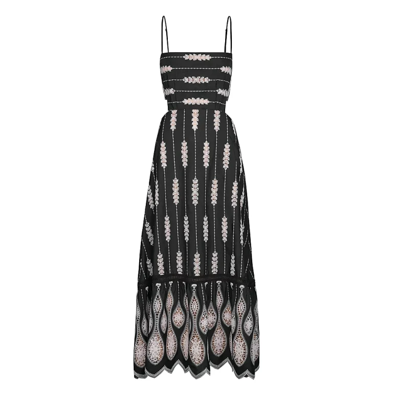 Johanna Ortiz Nostalgica Midi Dress