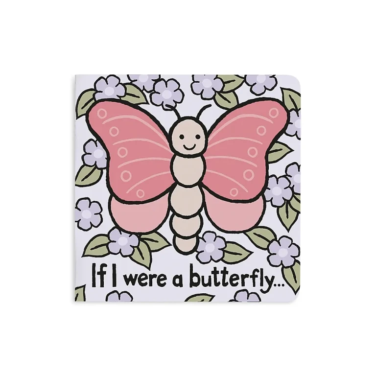 Jellycat If I Were A Butterfly Board Book- Ages 0+