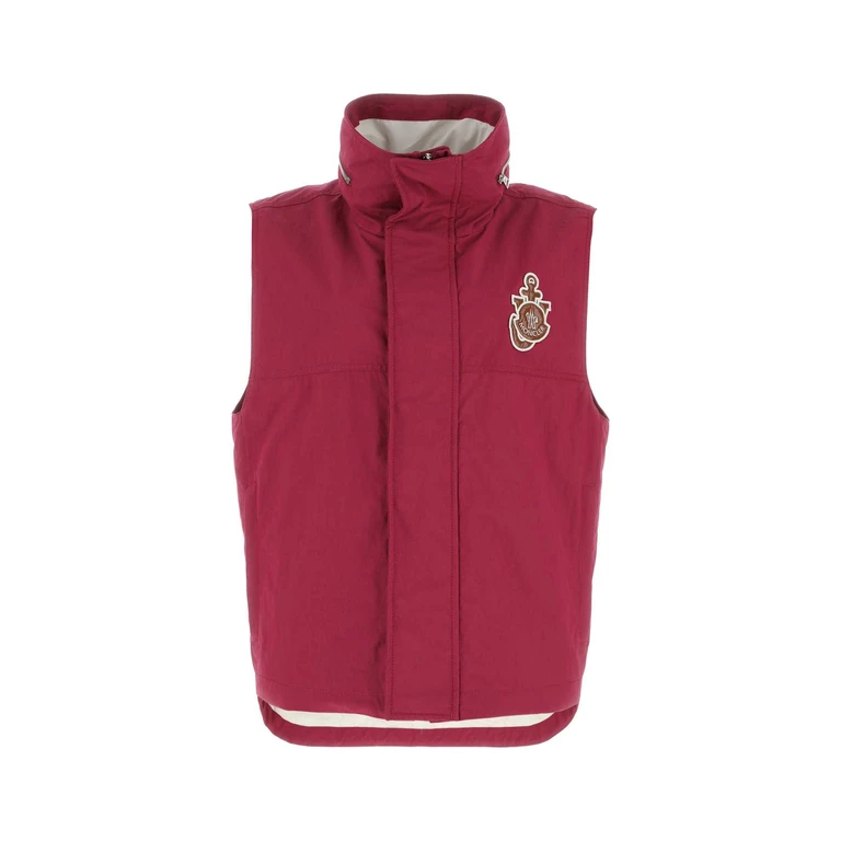 Moncler Genius Tyrian Purple 1 Moncler Jw Anderson Down Jacket Fuchsia Piumini - Women