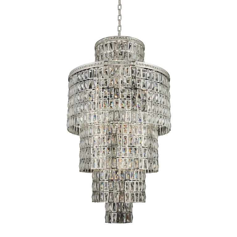 Kasturi 22-Light Pendant Light in Silver