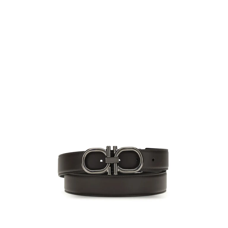 Cintura reversibile Gancini Ferragamo