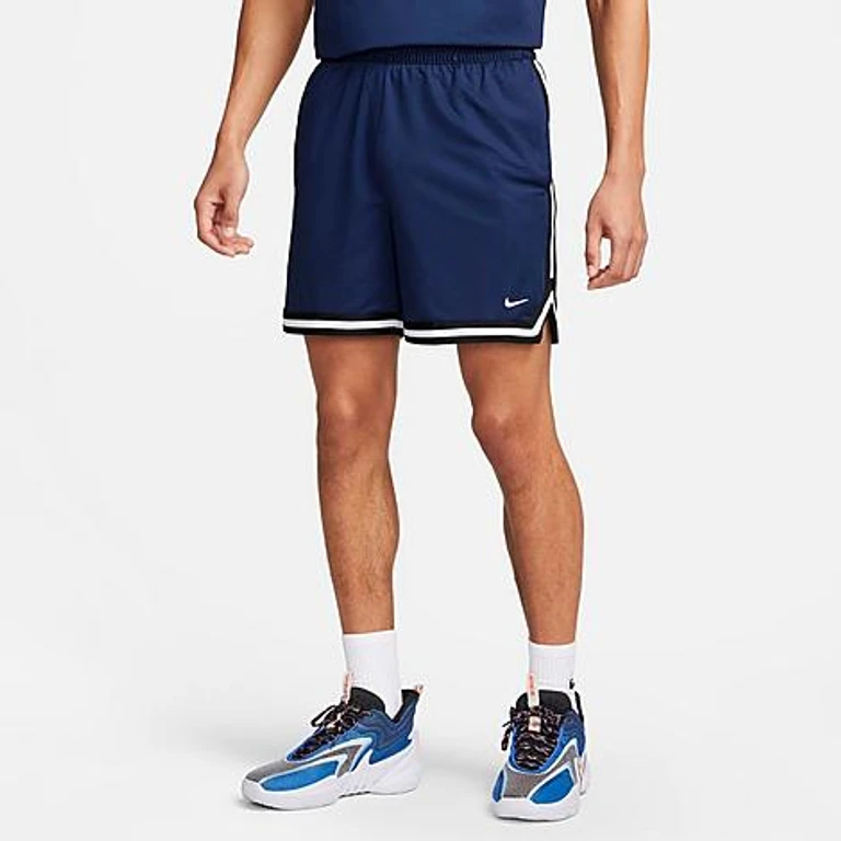 Nike Men's DNA Dri-FIT 6" Basketball Shorts in Dusty Cactus/Black Size: XXS