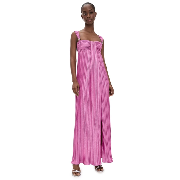 Sabina Musayev Olive Maxi Dress Fuchsia Pink M