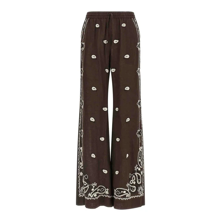 P.a.r.o.s.h. Calça Casual - Marrom