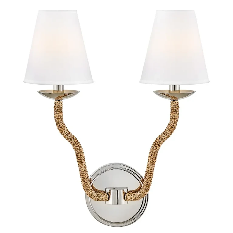 Polished Nickel LED Wall Sconce from the Harwich Collection