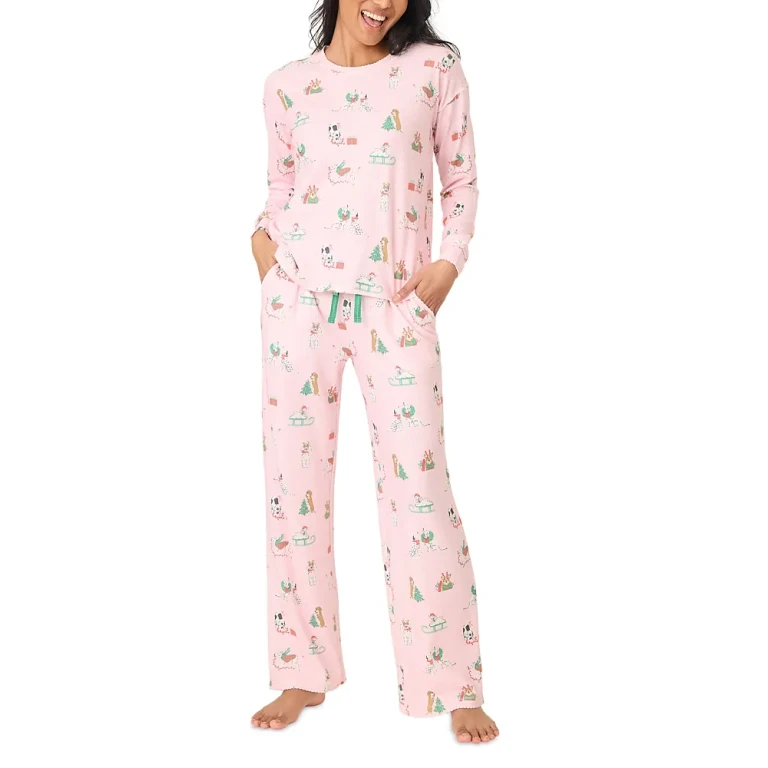 Pj Salvage Pawlidays Pajama Set