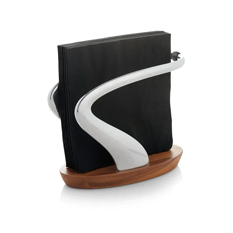 Nambe Lupo Napkin Holder