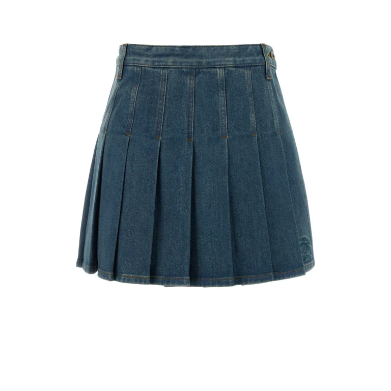 Skirt Woman color Blue (8120860)