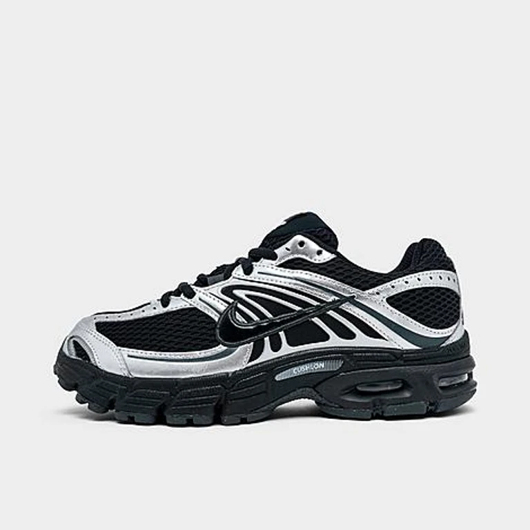 Nike Women's Air Max Moto 2K Casual Shoes in Black/Metallic Silver Size: 11.5