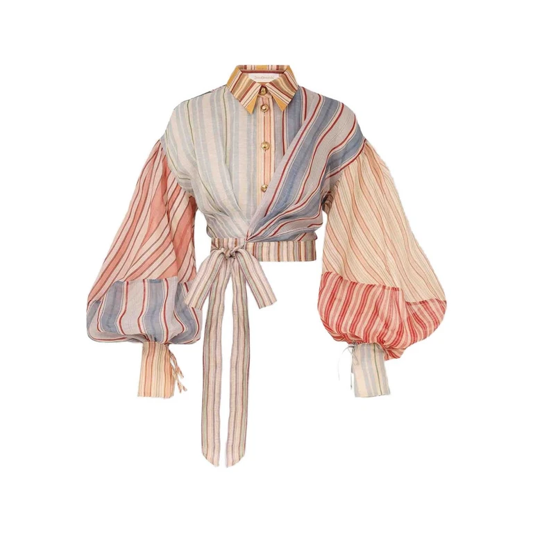 Zimmermann Shirts MultiColour Linen Silk - Women