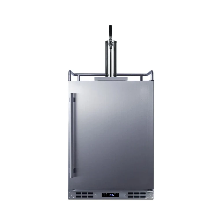 Summit 24" Inch Built-In Outdoor Beer Kegerator - Stainless Steel