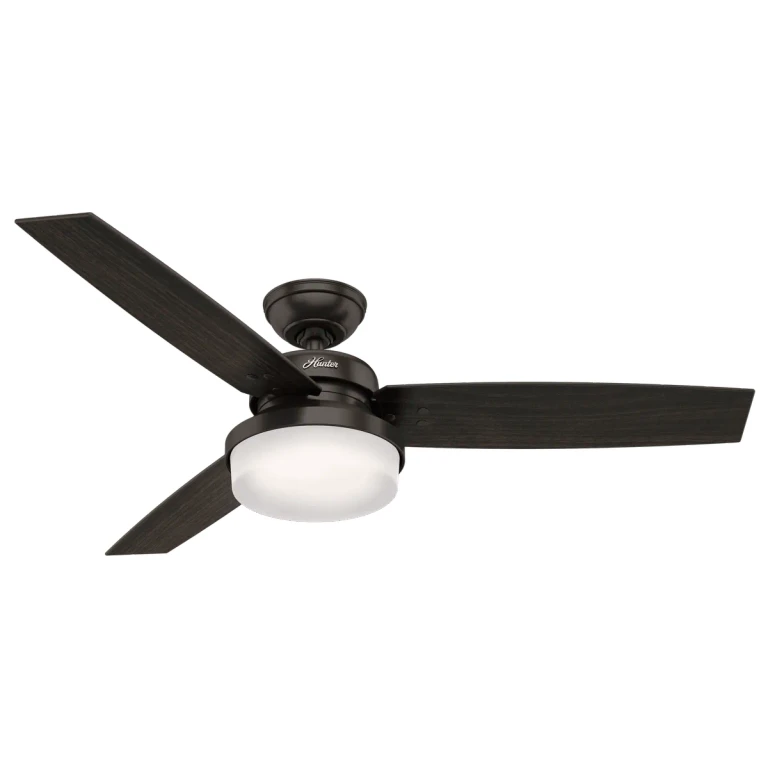 Sentinel 2-Light 52" Indoor Ceiling Fan in Premier Bronze