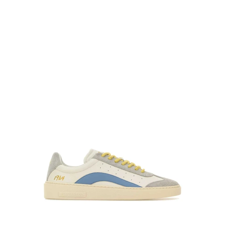 Dsquared2 Multicolor Leather Rider Sneakers
