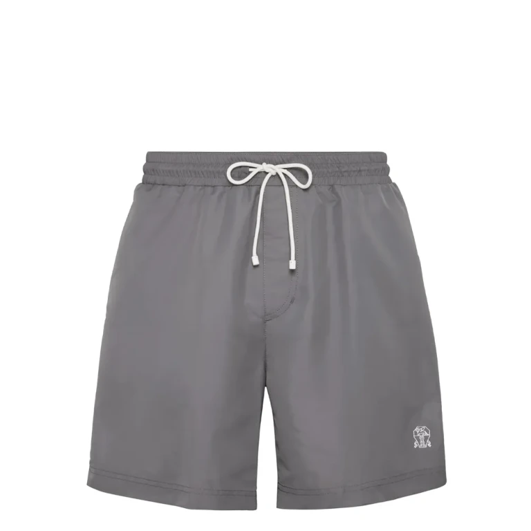 Brunello Cucinelli Short De Bain - Gris