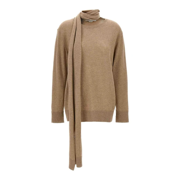 Stella McCartney Trui met Ronde Hals - Grijs