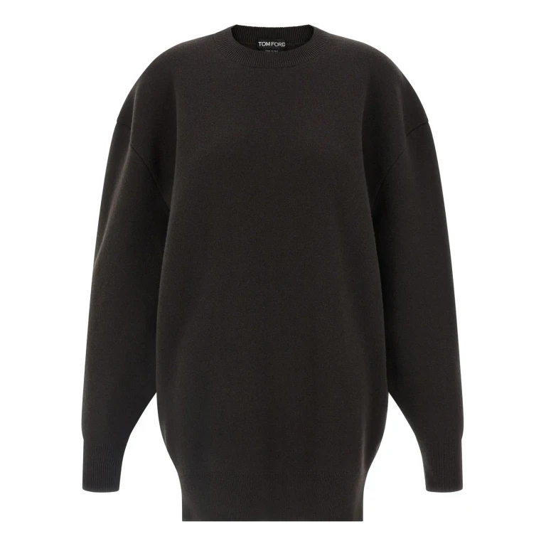 Tom Ford Robe Au Genou - Marron