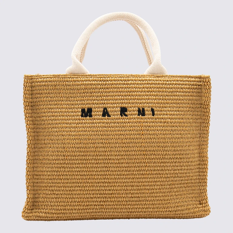 Marni Bags Beige Cotton Polyamide - Women