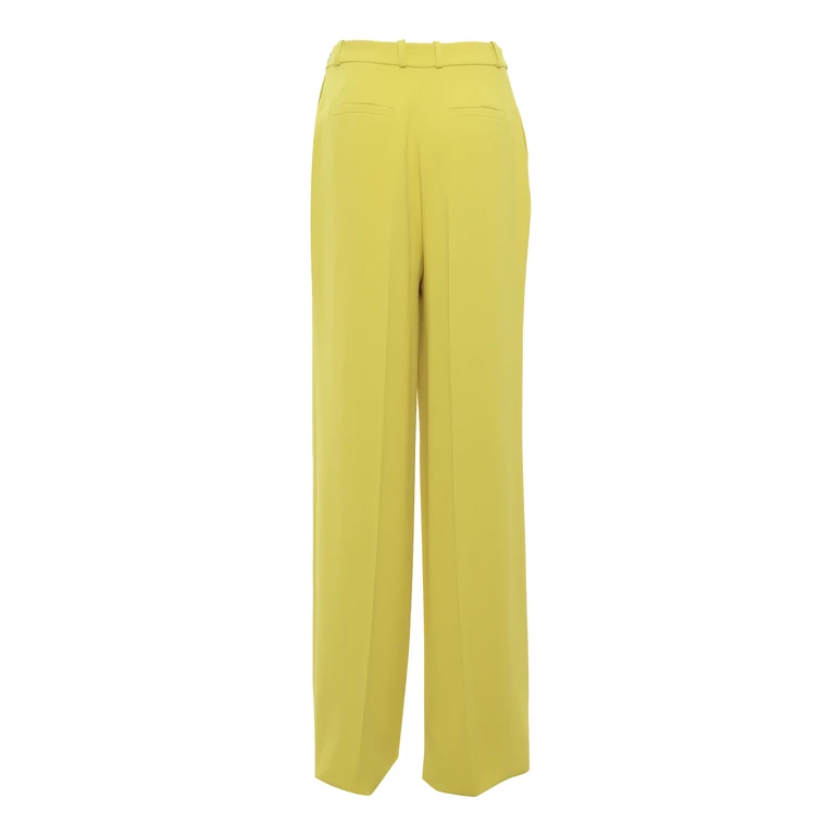 Elisabetta Franchi Yellow Trausers
