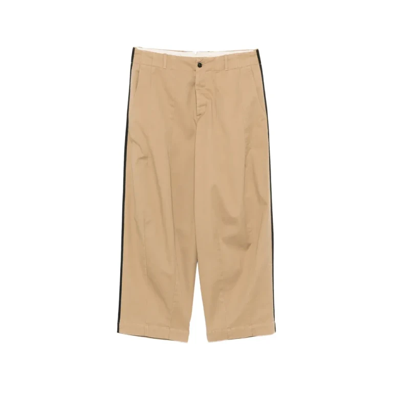 Nine In The Morning Damiano Squad Side-stripe Trousers