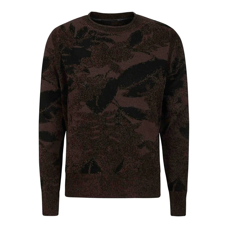 RRD Roberto Ricci Designs Pull Col Rond - Marron