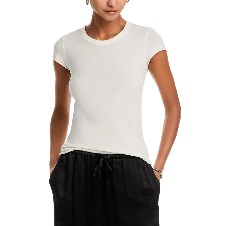 Cotton Citizen Marbella Cap Sleeve Tee