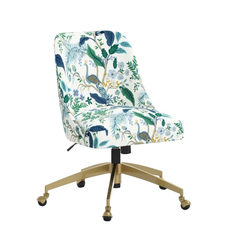 Oxford Bürostuhl Peacock Blau