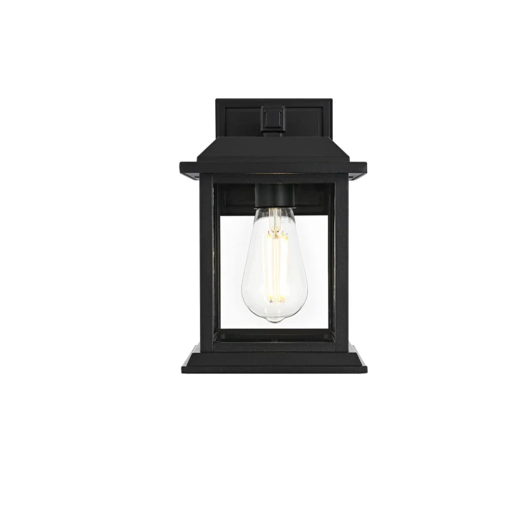 Black Outdoor Wall Sconce from the Araceli Collection