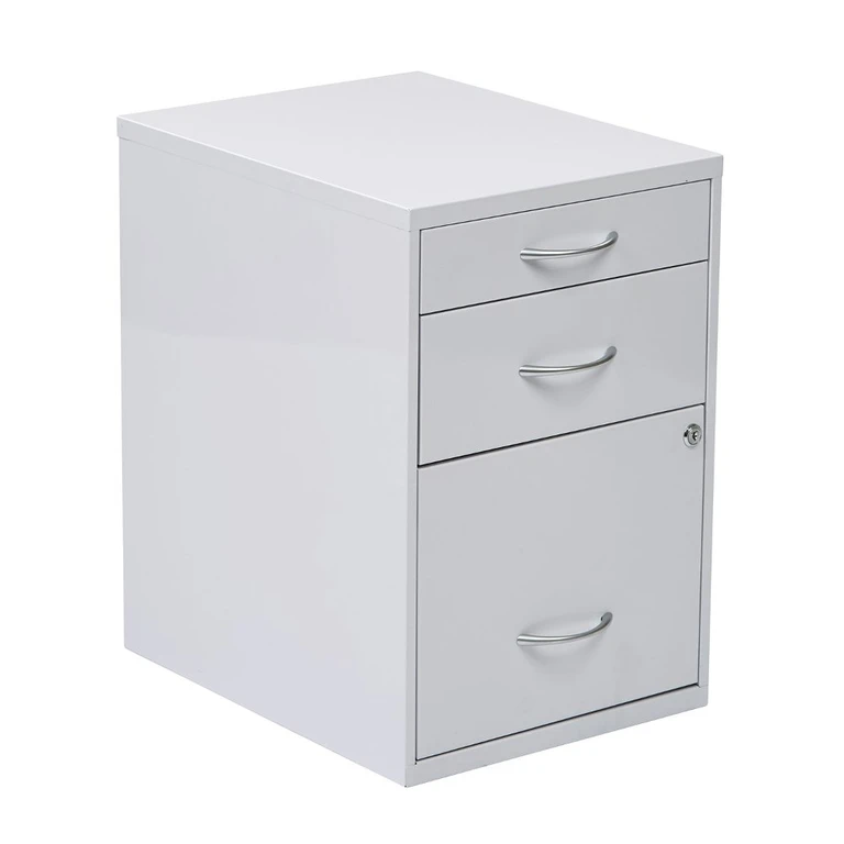 HPB White 22" File Cabinet