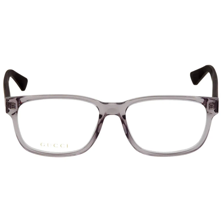 Gucci Demo Rectangular Mens Eyeglasses GG0011O 007 55