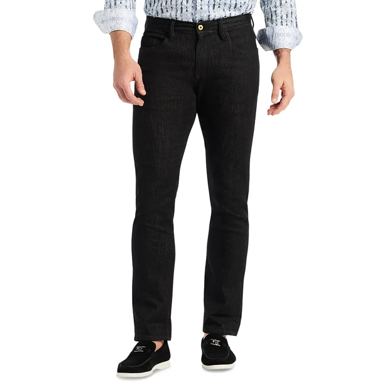 Robert Graham Feragen Classic Fit Jeans in Black