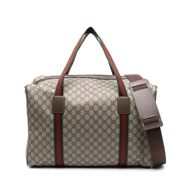 Gucci Medium Web-stripe Duffle Bag