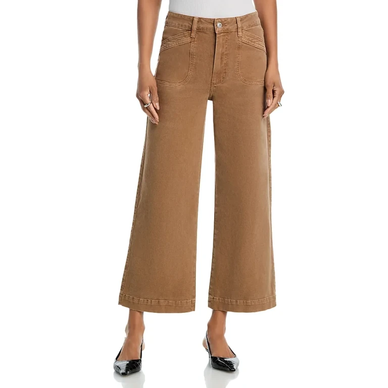 Paige Anessa High Rise Ankle Jeans in Vintage Canewood