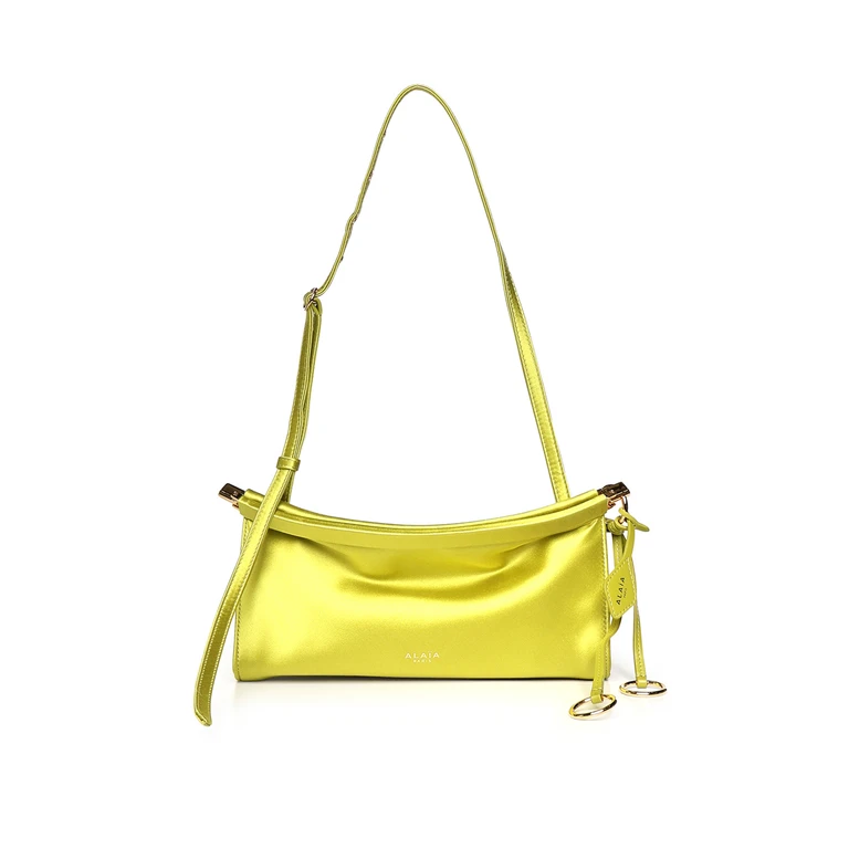 Alaia Bags Lime Silk Satin - Women