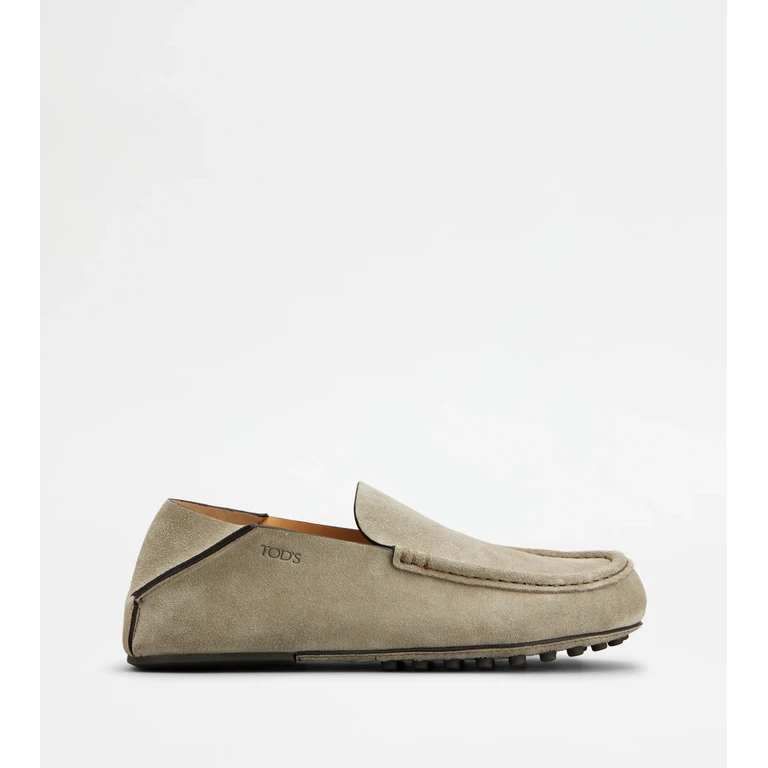 Tod's Pantofola Nuovo Gommino 58l Nude & Neutrals Calf Leather Shoe - Men