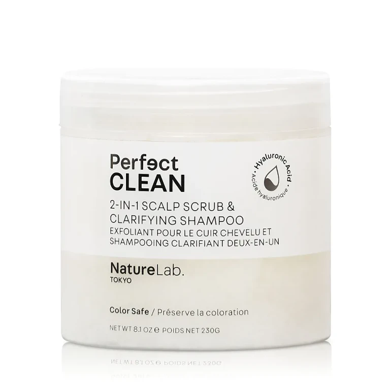 NatureLab Tokyo Perfect Clean 2 in 1 Scalp Scrub & Clarifying Shampoo 8.1 oz.