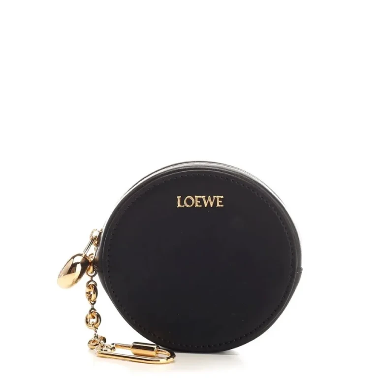 Loewe Pebble Cookie Calfskin Key Holder