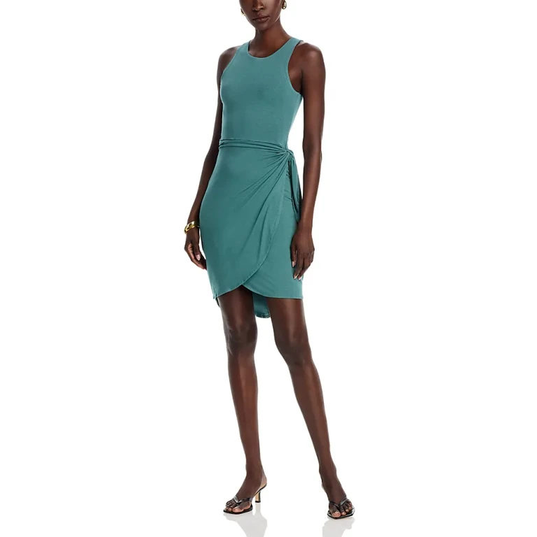Steve Madden Archer Tie Waist Midi Dress