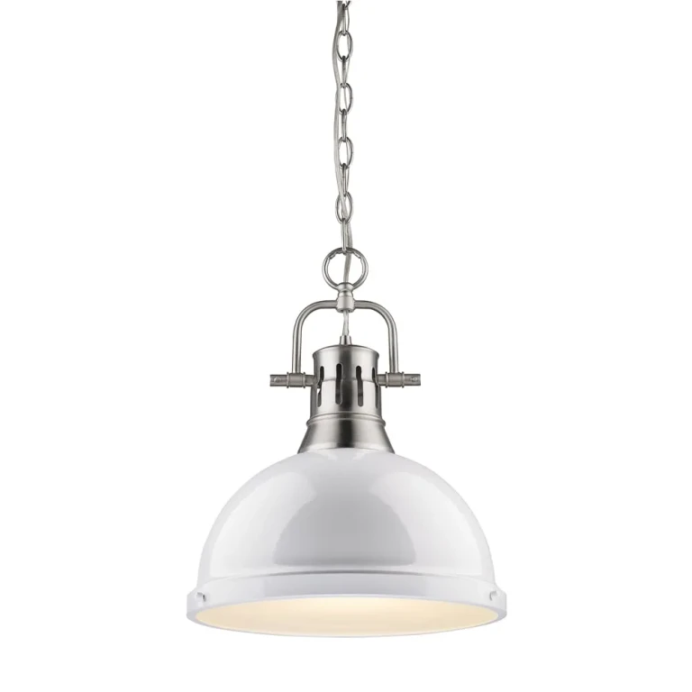 Golden Duncan 17" Pendant Light in Pewter