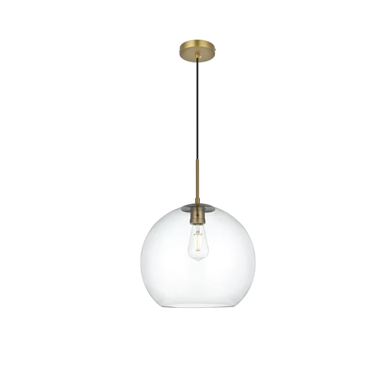 Satin Gold Pendant from the Baxter Collection