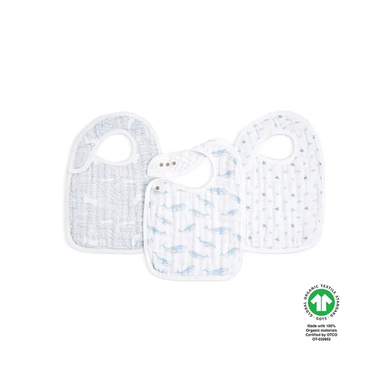 Aden and Anais Snap Bibs, 3 Pack