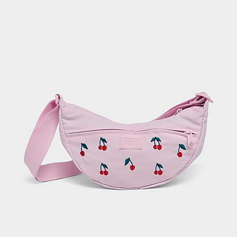 Jansport Unphased FX Small Crossbody Bag (3.1L) in Pink Ice Cherry