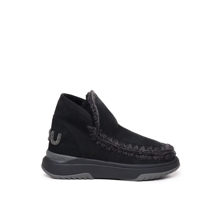 Mou Boots Black Mutton - Women