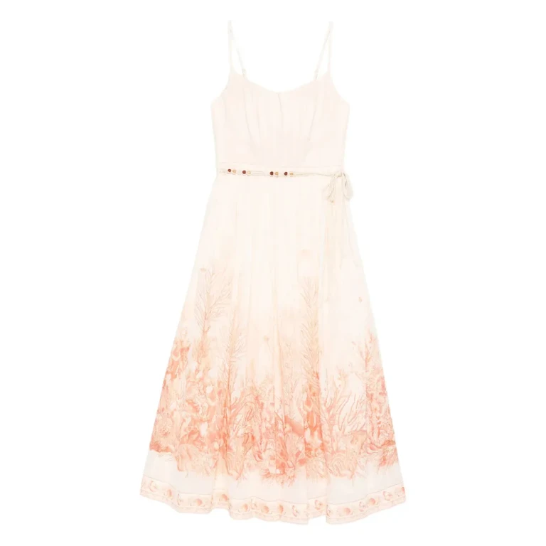 Zimmermann The Wanderlust Print Midi Dress