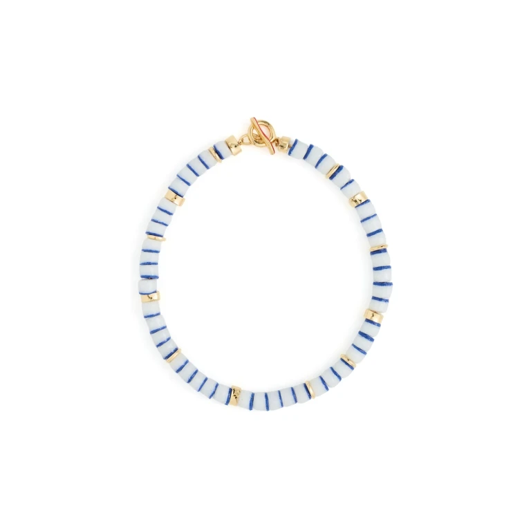 Lizzie Fortunato Lido Necklace Blue One Size