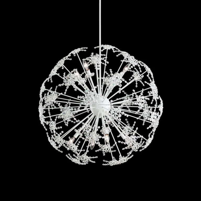 Esteracae 8-Light Pendant in Stainless Steel