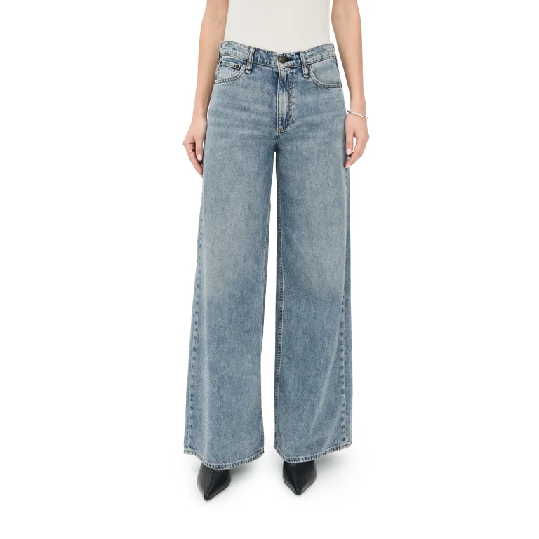 rag & bone Featherweight Sofie Full Wide Pants Theo 29